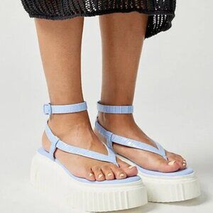 Circus by Sam Edelman Elana Buckle Ankle Strap Platform Sandals